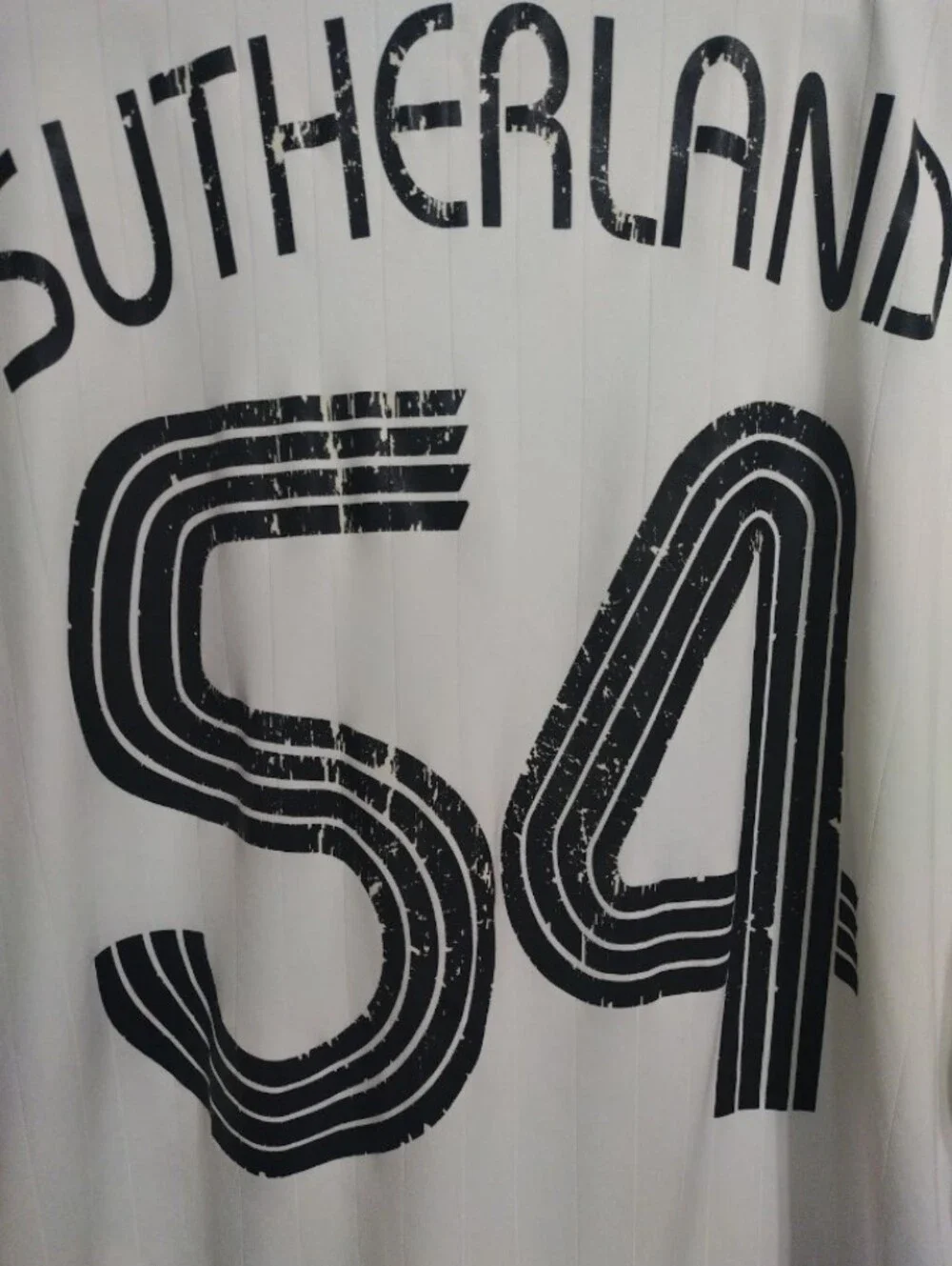 Vintage T-Shirt Jersey Size 2XL DFB Germany World Cup 2006 #54 Southerland The S